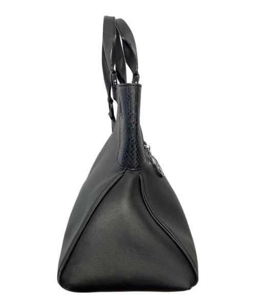 Cartier（カルティエ）Cartier (カルティエ) マルチェロ　ハンドバッグ ブラックの古着・服飾アイテム