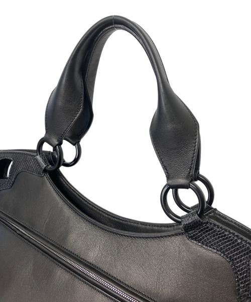 Cartier（カルティエ）Cartier (カルティエ) マルチェロ　ハンドバッグ ブラックの古着・服飾アイテム