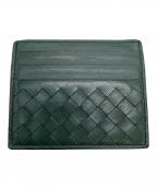 BOTTEGA VENETAボッテガベネタ）の古着「カードケース」｜グリーン