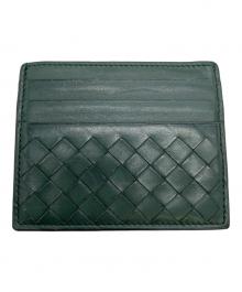 BOTTEGA VENETA（ボッテガベネタ）の古着「カードケース」｜グリーン