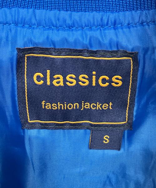 CLASSICS（クラシック）CLASSICS (クラシック) スタジャン サムライジャパン 大谷翔平 ブルー サイズ:Sの古着・服飾アイテム