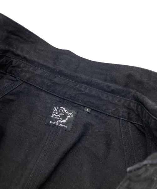 orSlow（オアスロウ）orSlow (オアスロウ) カバーオール ブラック サイズ:１の古着・服飾アイテム