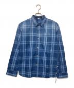 正藍屋ショウアイヤ）の古着「長袖シャツ」｜インディゴ