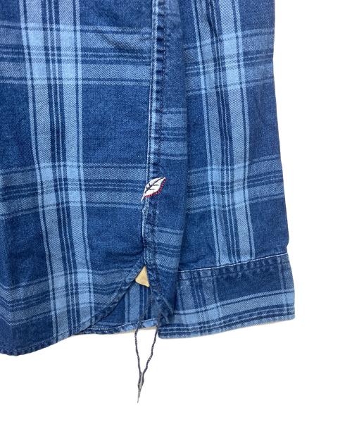 正藍屋（ショウアイヤ）正藍屋 (ショウアイヤ) 長袖シャツ インディゴ サイズ:３の古着・服飾アイテム