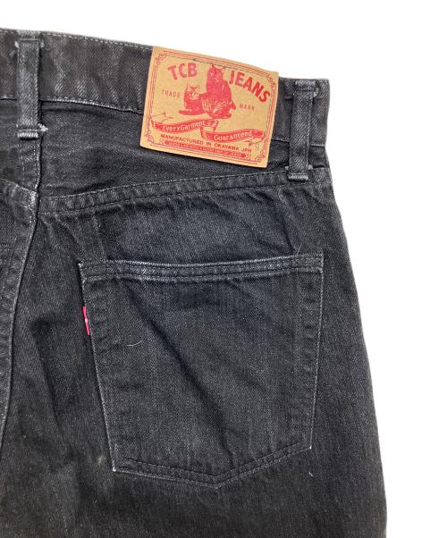 TCB jeans（ティーシービー ジーンズ）TCB jeans (ティーシービー ジーンズ) デニムパンツ ブラック サイズ:73.5cm (W29)の古着・服飾アイテム