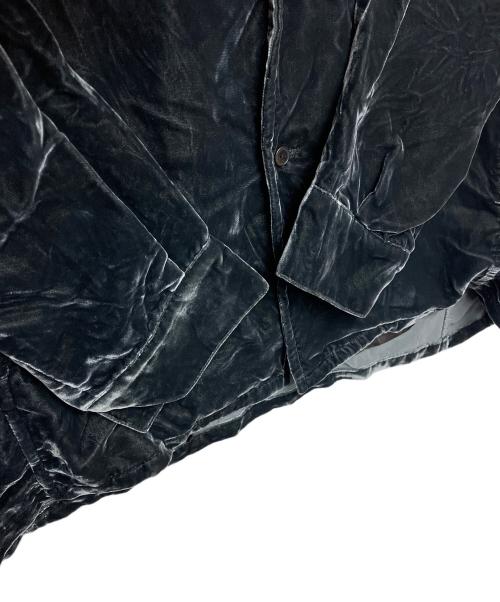 seya.（セヤ）seya. (セヤ) ベロアジャケット グリーン サイズ:１の古着・服飾アイテム