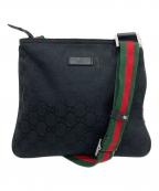 GUCCIグッチ）の古着「ショルダーバッグ」｜ブラック