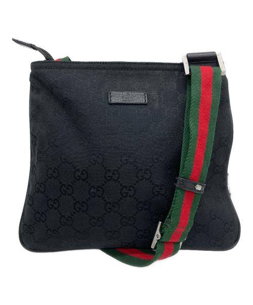 GUCCI（グッチ）GUCCI (グッチ) ショルダーバッグ ブラックの古着・服飾アイテム
