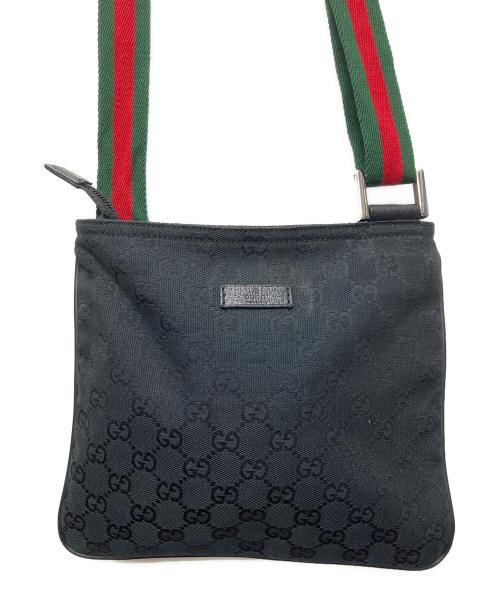 GUCCI（グッチ）GUCCI (グッチ) ショルダーバッグ ブラックの古着・服飾アイテム