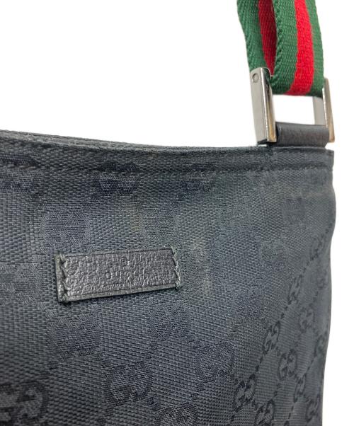 GUCCI（グッチ）GUCCI (グッチ) ショルダーバッグ ブラックの古着・服飾アイテム