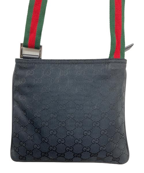 GUCCI（グッチ）GUCCI (グッチ) ショルダーバッグ ブラックの古着・服飾アイテム