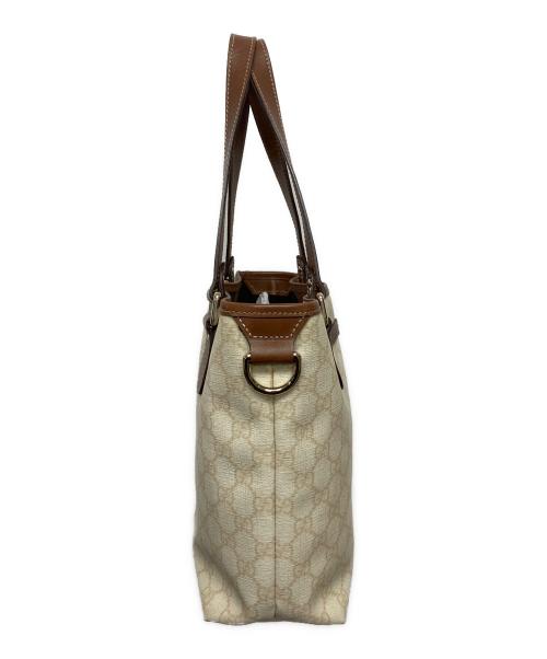 GUCCI（グッチ）GUCCI (グッチ) トートバッグ ベージュの古着・服飾アイテム