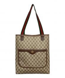 GUCCI（グッチ）の古着「OLD GUCCI トートバッグ」｜ブラウン