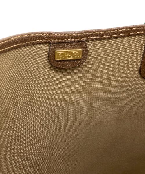 GUCCI（グッチ）GUCCI (グッチ) OLD GUCCI トートバッグ ブラウンの古着・服飾アイテム