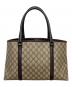 GUCCI (グッチ) トートバッグ ブラウン：32000円
