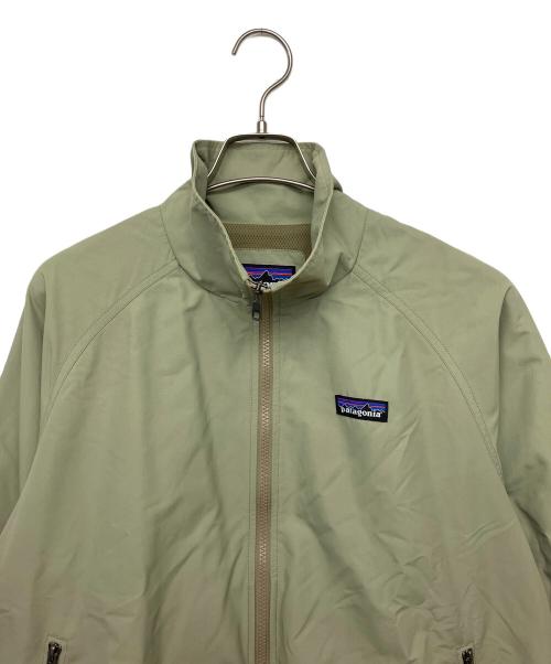 Patagonia（パタゴニア）Patagonia (パタゴニア) BAGGIES JACKET　ジップブルゾン ベージュ サイズ:Mの古着・服飾アイテム