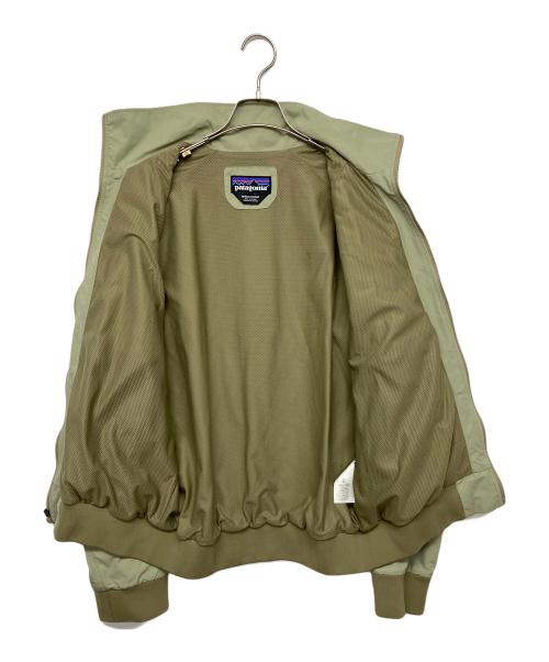 Patagonia（パタゴニア）Patagonia (パタゴニア) BAGGIES JACKET　ジップブルゾン ベージュ サイズ:Mの古着・服飾アイテム