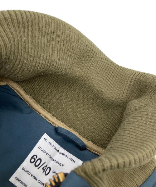 BLUCO WORK GARMENT（ブルコ ワーク ガーメント）BLUCO WORK GARMENT (ブルコ ワーク ガーメント) 中綿ジャケット ブルー サイズ:Sの古着・服飾アイテム