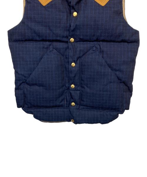 RockyMountainFeatherBed（ロッキーマウンテンフェザーベッド）RockyMountainFeatherBed (ロッキーマウンテンフェザーベッド) ダウンベスト ネイビー サイズ:36の古着・服飾アイテム