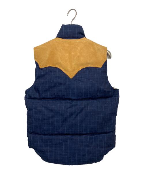 RockyMountainFeatherBed（ロッキーマウンテンフェザーベッド）RockyMountainFeatherBed (ロッキーマウンテンフェザーベッド) ダウンベスト ネイビー サイズ:36の古着・服飾アイテム