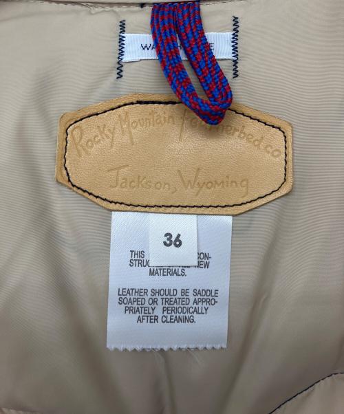 RockyMountainFeatherBed（ロッキーマウンテンフェザーベッド）RockyMountainFeatherBed (ロッキーマウンテンフェザーベッド) ダウンベスト ネイビー サイズ:36の古着・服飾アイテム