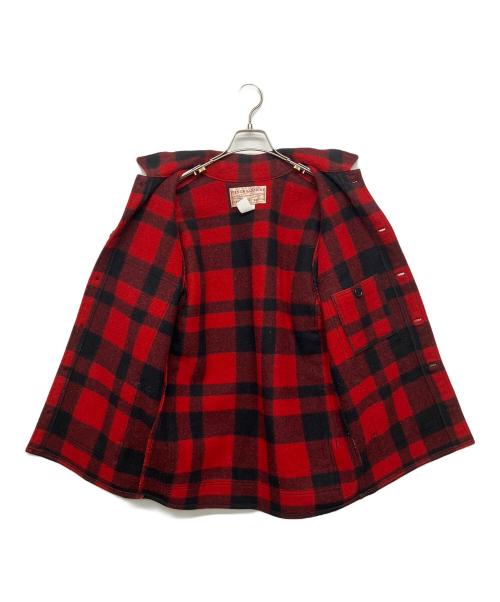 FILSON GARMENT（フィルソン ガーメント）FILSON GARMENT (フィルソン ガーメント) マッキーノクルーザーウール ジャケット レッド サイズ:36の古着・服飾アイテム