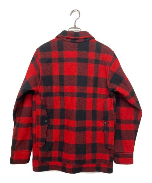 FILSON GARMENT（フィルソン ガーメント）FILSON GARMENT (フィルソン ガーメント) マッキーノクルーザーウール ジャケット レッド サイズ:36の古着・服飾アイテム