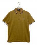 FRED PERRYフレッドペリー）の古着「半袖ポロシャツ」｜ブラウン