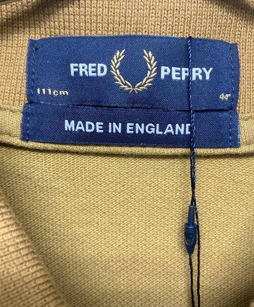 FRED PERRY（フレッドペリー）FRED PERRY (フレッドペリー) 半袖ポロシャツ ブラウン サイズ:44 未使用品の古着・服飾アイテム