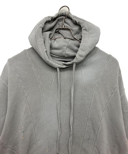 MAISON SPECIAL（メゾンスペシャル）MAISON SPECIAL (メゾンスペシャル) ﾀﾞﾒｰｼﾞ加工　プルオーバーパーカー グレー サイズ:1の古着・服飾アイテム