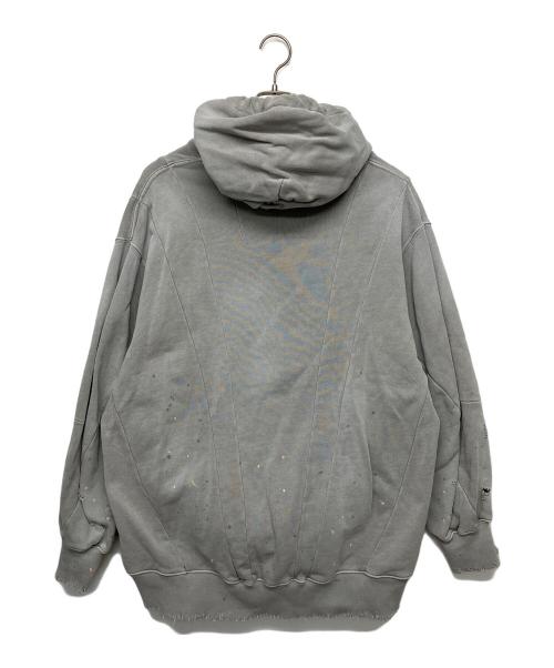 MAISON SPECIAL（メゾンスペシャル）MAISON SPECIAL (メゾンスペシャル) ﾀﾞﾒｰｼﾞ加工　プルオーバーパーカー グレー サイズ:1の古着・服飾アイテム