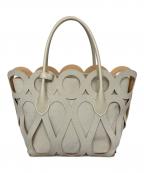 MARY AL TERNAメアリオルターナ）の古着「MAZE トートバッグ」｜ベージュ