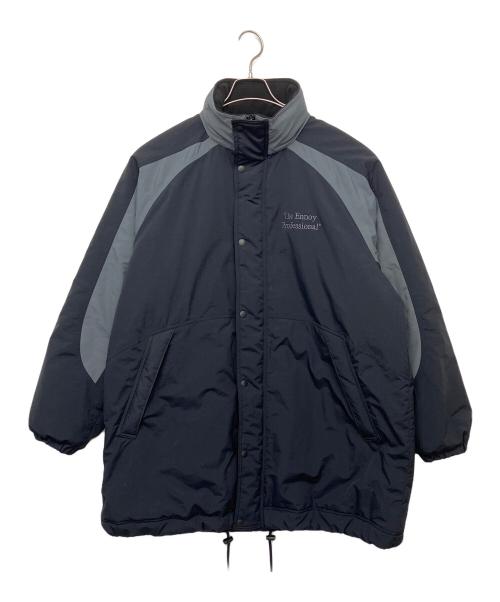The Ennoy Professional（ザ エンノイ プロフェッショナル）THE ENNOY PROFESSIONAL (ザ エンノイ プロフェッショナル) PADDED NYLON BENCH COAT ブラック サイズ:Lの古着・服飾アイテム