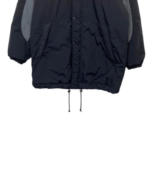 The Ennoy Professional（ザ エンノイ プロフェッショナル）THE ENNOY PROFESSIONAL (ザ エンノイ プロフェッショナル) PADDED NYLON BENCH COAT ブラック サイズ:Lの古着・服飾アイテム