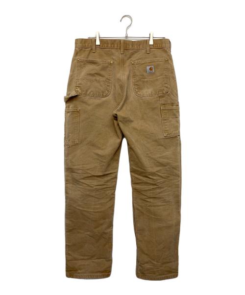 CarHartt（カーハート）CarHartt (カーハート) Wニーペインターパンツ ブラウン サイズ: 86cm (W34)の古着・服飾アイテム