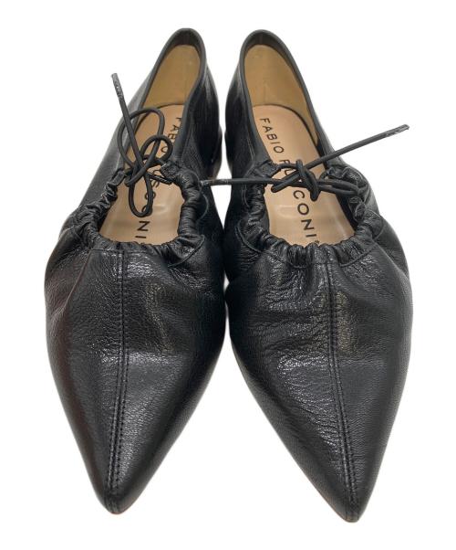 FABIO RUSCONI（ファビオルスコーニ）FABIO RUSCONI (ファビオルスコーニ) パンプス ブラック サイズ:23.5cm 未使用品の古着・服飾アイテム