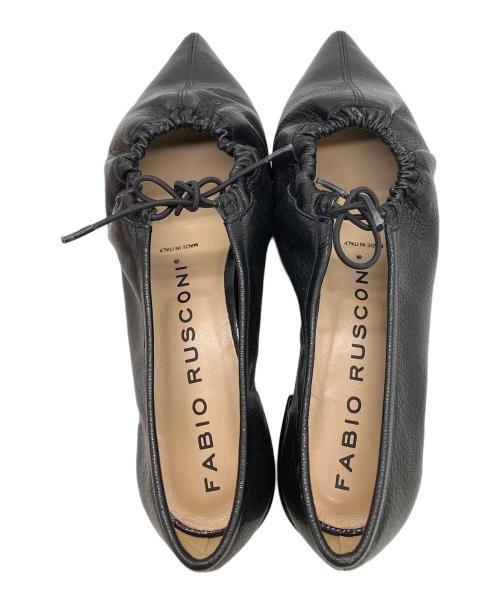 FABIO RUSCONI（ファビオルスコーニ）FABIO RUSCONI (ファビオルスコーニ) パンプス ブラック サイズ:23.5cm 未使用品の古着・服飾アイテム