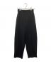 AMERI（アメリ）の古着「UND TUCK BONTAN PANTS」｜ブラック