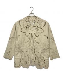 Ameri（アメリ）の古着「レースジャケット」｜ブラウン