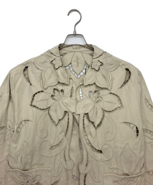 Ameri（アメリ）Ameri (アメリ) レースジャケット ブラウン サイズ:FREE 未使用品の古着・服飾アイテム