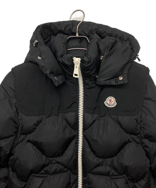 MONCLER（モンクレール）MONCLER (モンクレール) 2WAYダウンジャケット ブラック サイズ:Sの古着・服飾アイテム