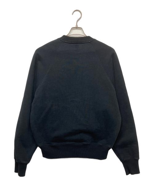 AMI PARIS（アミ パリス）AMI PARIS (アミ パリス) クルーネックスウェット ブラック サイズ:Mの古着・服飾アイテム