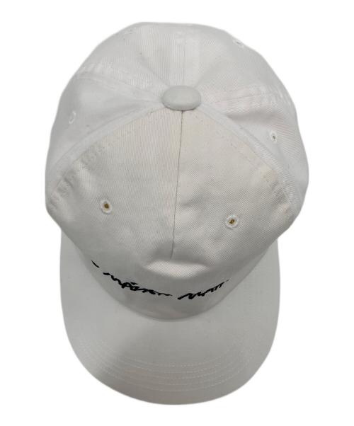 MM6 Maison Margiela（エムエムシックスメゾンマルジェラ）MM6 Maison Margiela (エムエムシックスメゾンマルジェラ) キャップ ホワイトの古着・服飾アイテム