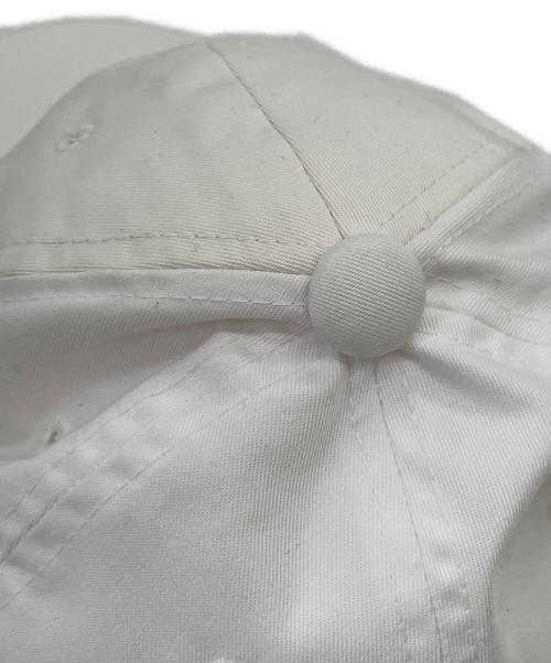 MM6 Maison Margiela（エムエムシックスメゾンマルジェラ）MM6 Maison Margiela (エムエムシックスメゾンマルジェラ) キャップ ホワイトの古着・服飾アイテム