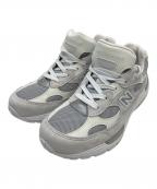 NEW BALANCEニューバランス）の古着「New Balance 992」｜ホワイト×グレー