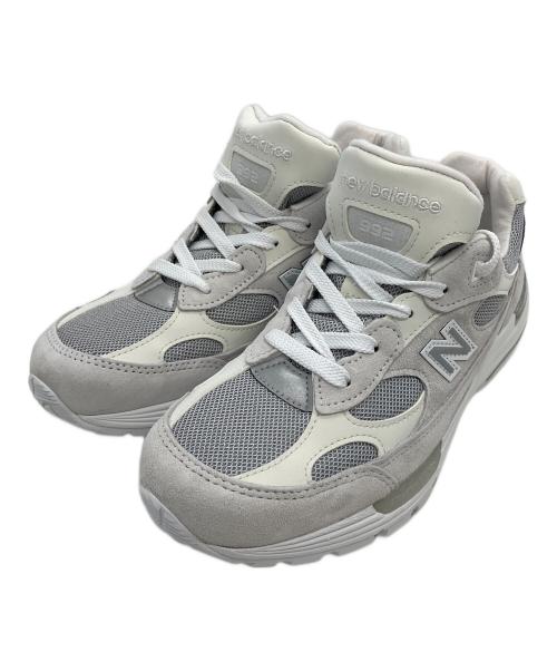 NEW BALANCE（ニューバランス）NEW BALANCE (ニューバランス) New Balance 992 ホワイト×グレー サイズ:25cmの古着・服飾アイテム