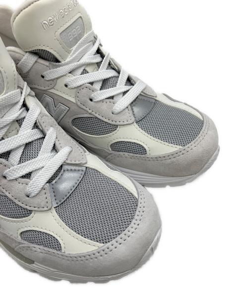 NEW BALANCE（ニューバランス）NEW BALANCE (ニューバランス) New Balance 992 ホワイト×グレー サイズ:25cmの古着・服飾アイテム