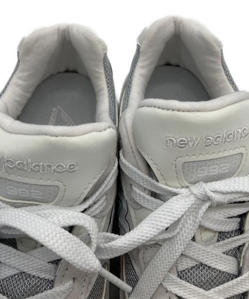 NEW BALANCE（ニューバランス）NEW BALANCE (ニューバランス) New Balance 992 ホワイト×グレー サイズ:25cmの古着・服飾アイテム