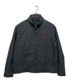 POLO RALPH LAUREN（ポロ・ラルフローレン）の古着「ウォームアップジャケット」｜ブラック