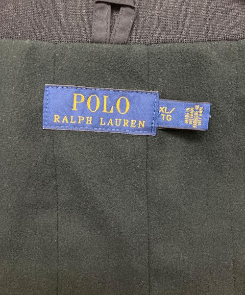 POLO RALPH LAUREN（ポロ・ラルフローレン）POLO RALPH LAUREN (ポロ・ラルフローレン) ウォームアップジャケット ブラック サイズ:XLの古着・服飾アイテム